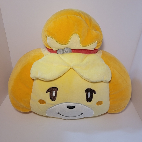 Nintendo Animal Crossing Isabelle‎ Plush Pillow Tomy Club Mocchi Mocchi 15" - Picture 1 of 7